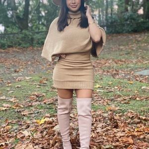 Fall sweater dress